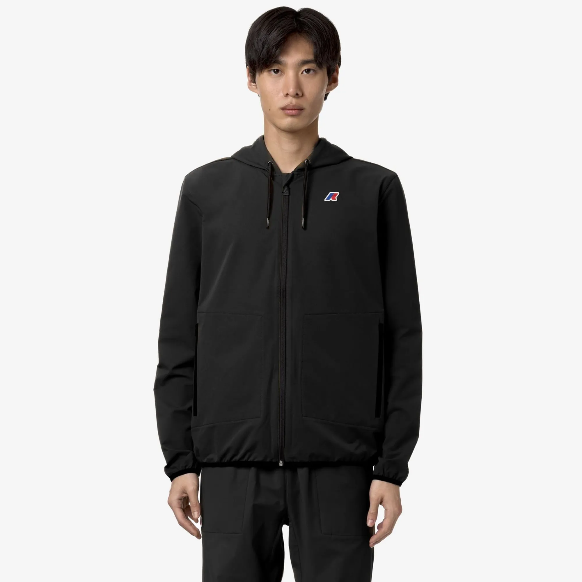 K-WAY Jourdain Travel - Fleece - Jacket - Unisex - Black Pure Hot