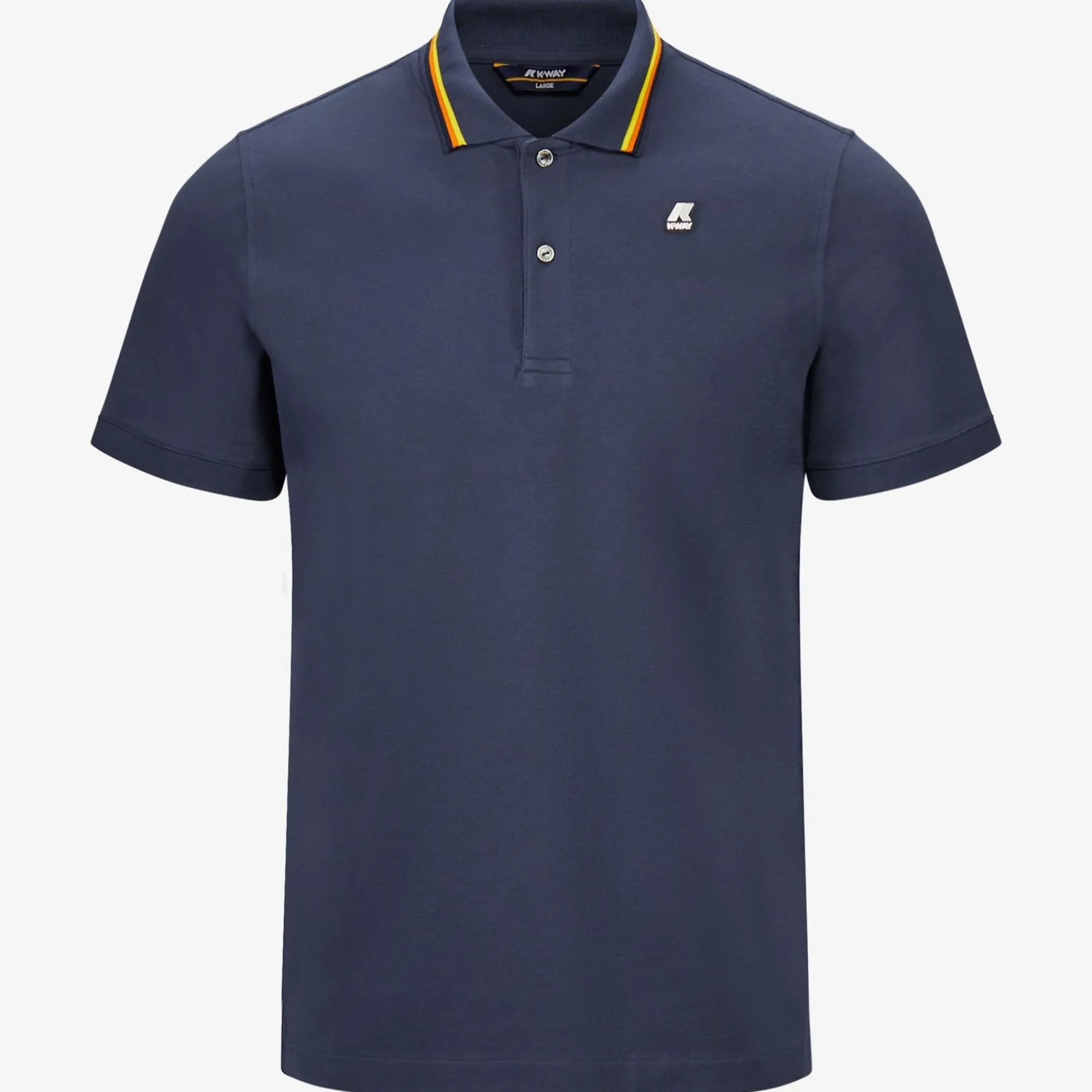 K-WAY Jud - Polo Shirts - Polo - Man - Blue Depth Clearance