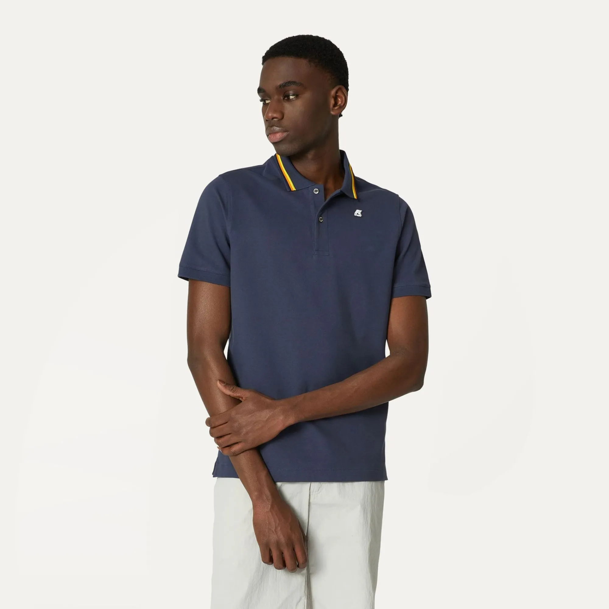 K-WAY Jud - Polo Shirts - Polo - Man - Blue Depth Clearance