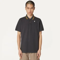 K-WAY Jud - Polo Shirts - Polo - Man - Black Pure Flash Sale