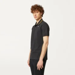 K-WAY Jud - Polo Shirts - Polo - Man - Black Pure Flash Sale