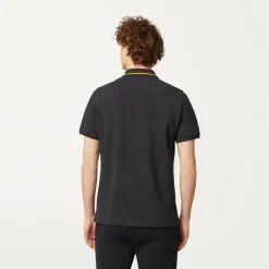 K-WAY Jud - Polo Shirts - Polo - Man - Black Pure Flash Sale