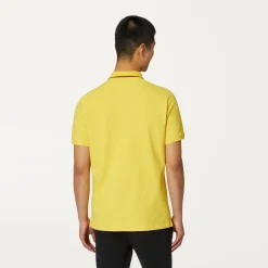 K-WAY Jud - Polo Shirts - Polo - Man - Yellow Sunstruck Store
