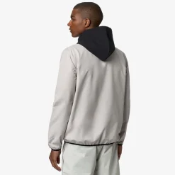 K-WAY Juno Lf - Fleece - Jacket - Unisex - Beige L-Black P Discount