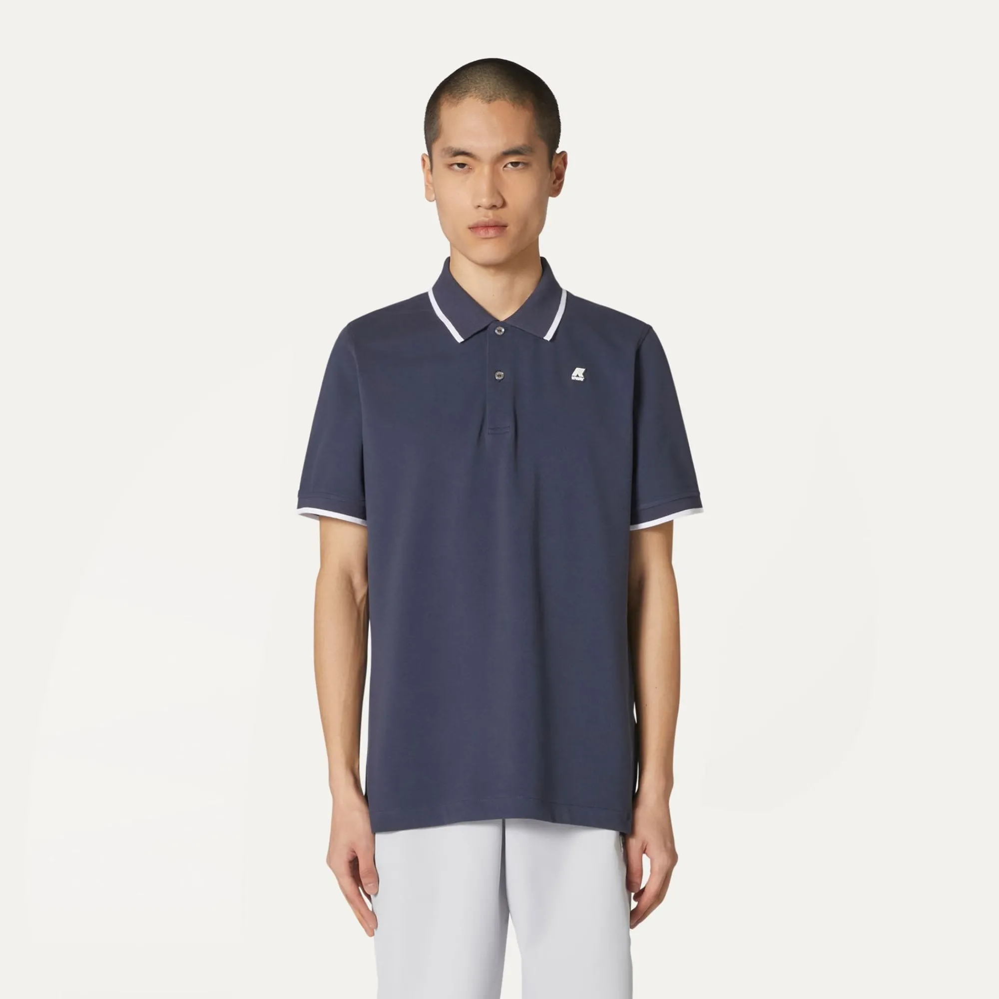 K-WAY Kai - Polo Shirts - Polo - Man - Blue Depth Sale