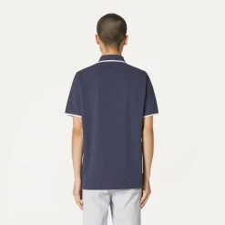 K-WAY Kai - Polo Shirts - Polo - Man - Blue Depth Sale