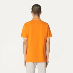 K-WAY Kai - Polo Shirts - Polo - Man - Orange Russet Best Sale