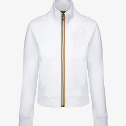 K-WAY Katy - Fleece - Jacket - Woman - White New