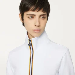 K-WAY Katy - Fleece - Jacket - Woman - White New