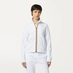 K-WAY Katy - Fleece - Jacket - Woman - White New