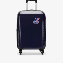 K-WAY System Mini Trolley - Luggage Bags - Trolley - Unisex - Blue Royal-Black Torba Flash Sale