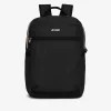 K-WAY Laon - Bags - Backpack - Unisex - Black Pure Best