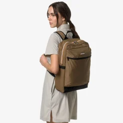 K-WAY Laon - Bags - Backpack - Unisex - Brown Corda Cheap