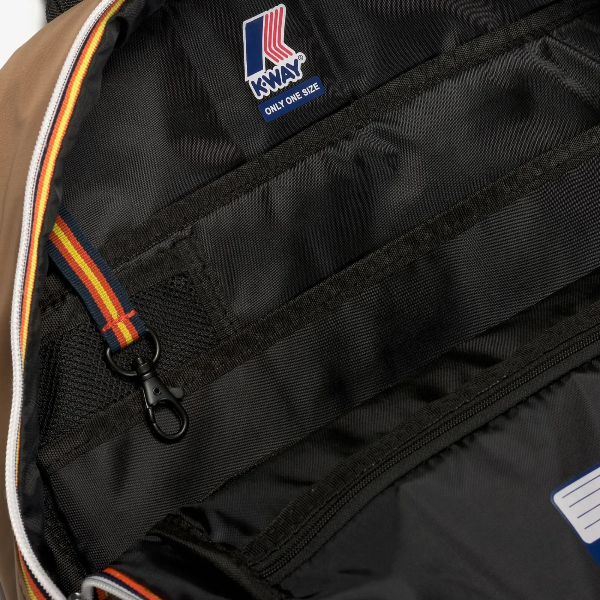 K-WAY Laon - Bags - Backpack - Unisex - Brown Corda Store