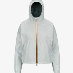 K-WAY Laurette Plus.2 Reversible - Jackets - Short - Woman - Grey S-Green P Sale