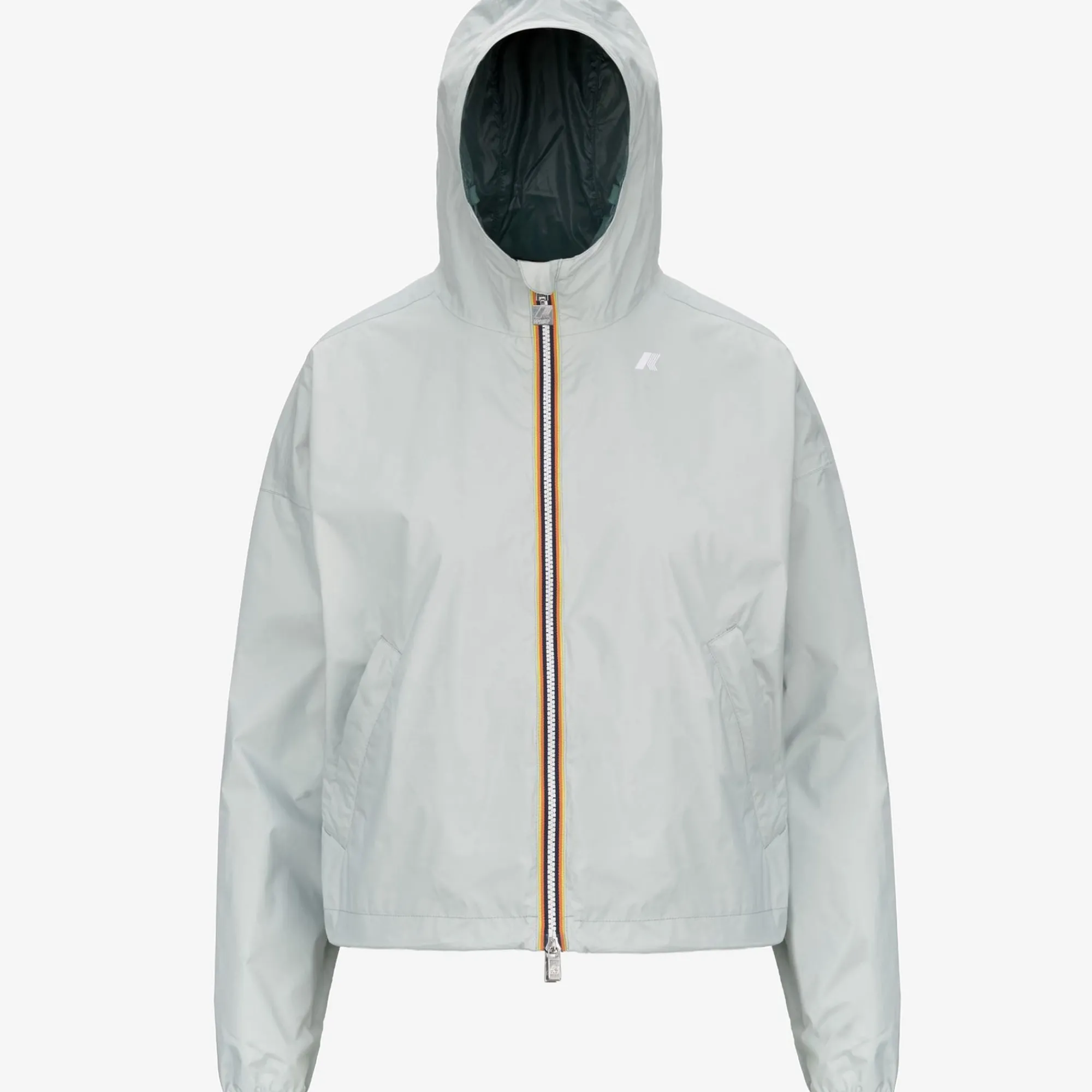 K-WAY Laurette Plus.2 Reversible - Jackets - Short - Woman - Grey S-Green P Sale
