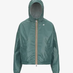 K-WAY Laurette Plus.2 Reversible - Jackets - Short - Woman - Grey S-Green P Sale