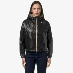 K-WAY Laurette Plus.2 Reversible - Jackets - Short - Woman - White-Black Flash Sale