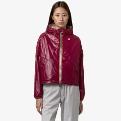 K-WAY Laurette Plus.2 Reversible - Jackets - Short - Woman - Pink Gardenia-Red Dk Online