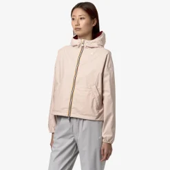 K-WAY Laurette Plus.2 Reversible - Jackets - Short - Woman - Pink Gardenia-Red Dk Online