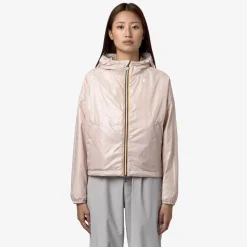K-WAY Laurette Plus.2 Reversible - Jackets - Short - Woman - Beige Lt-Pink Best Sale