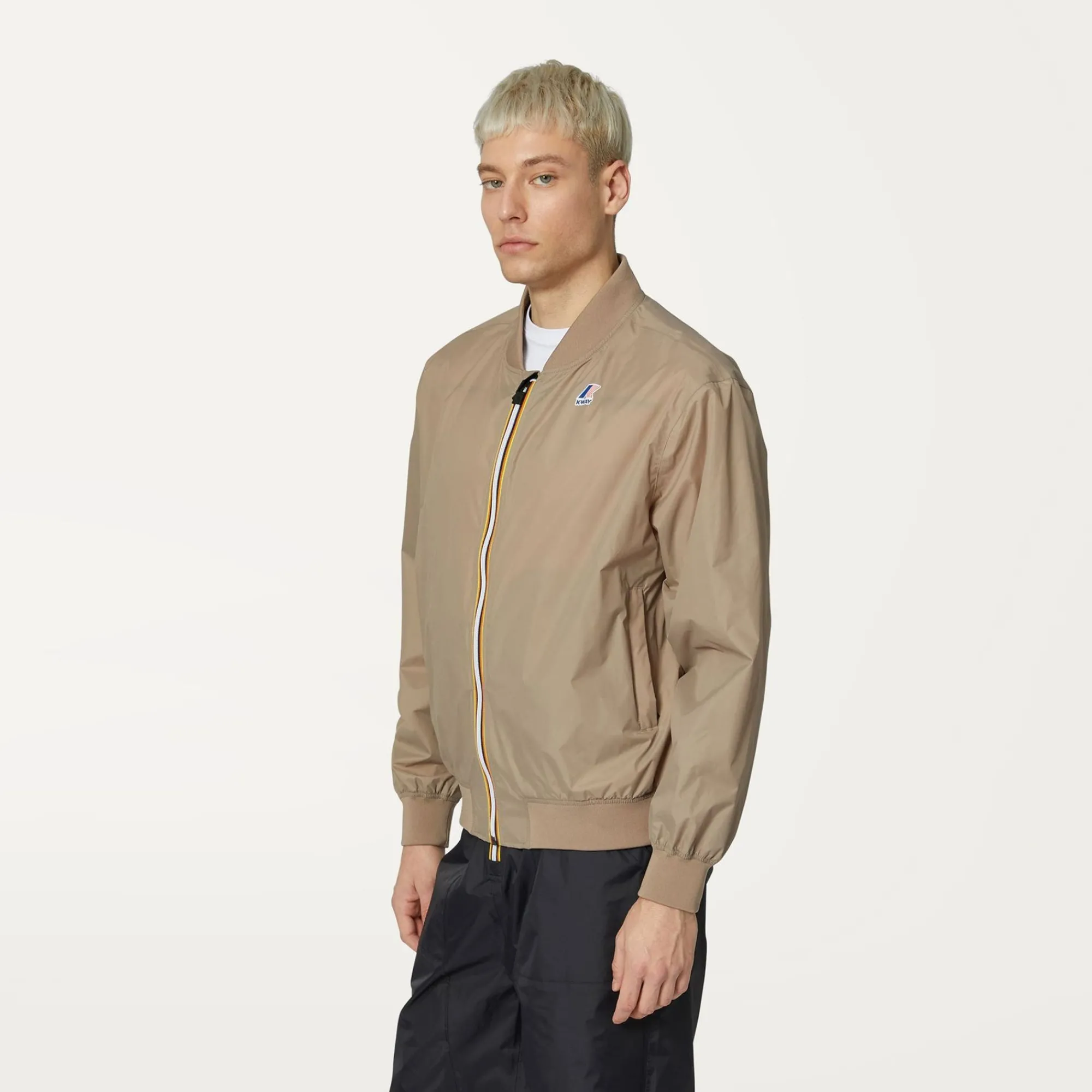 K-WAY Le Vrai 3.0 Amauren - Jackets - Short - Unisex - Beige Taupe Outlet