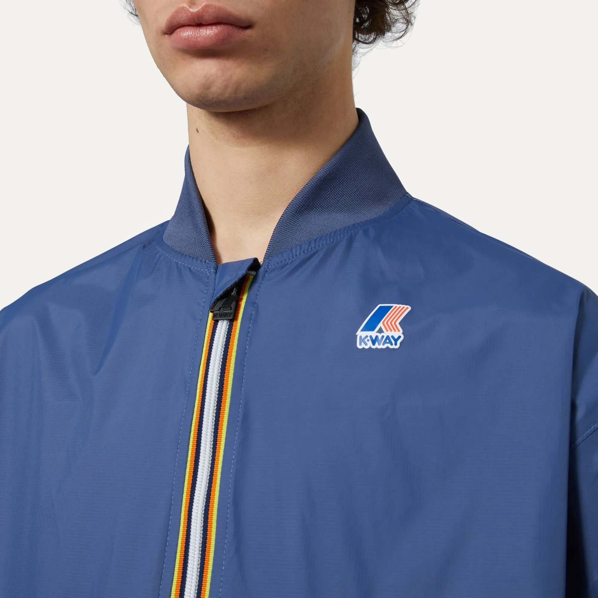 K-WAY Le Vrai 3.0 Amauren - Jackets - Short - Unisex - Blue Indigo Flash Sale