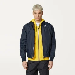 K-WAY Le Vrai 3.0 Amauren - Jackets - Short - Unisex - Blue Depth Online