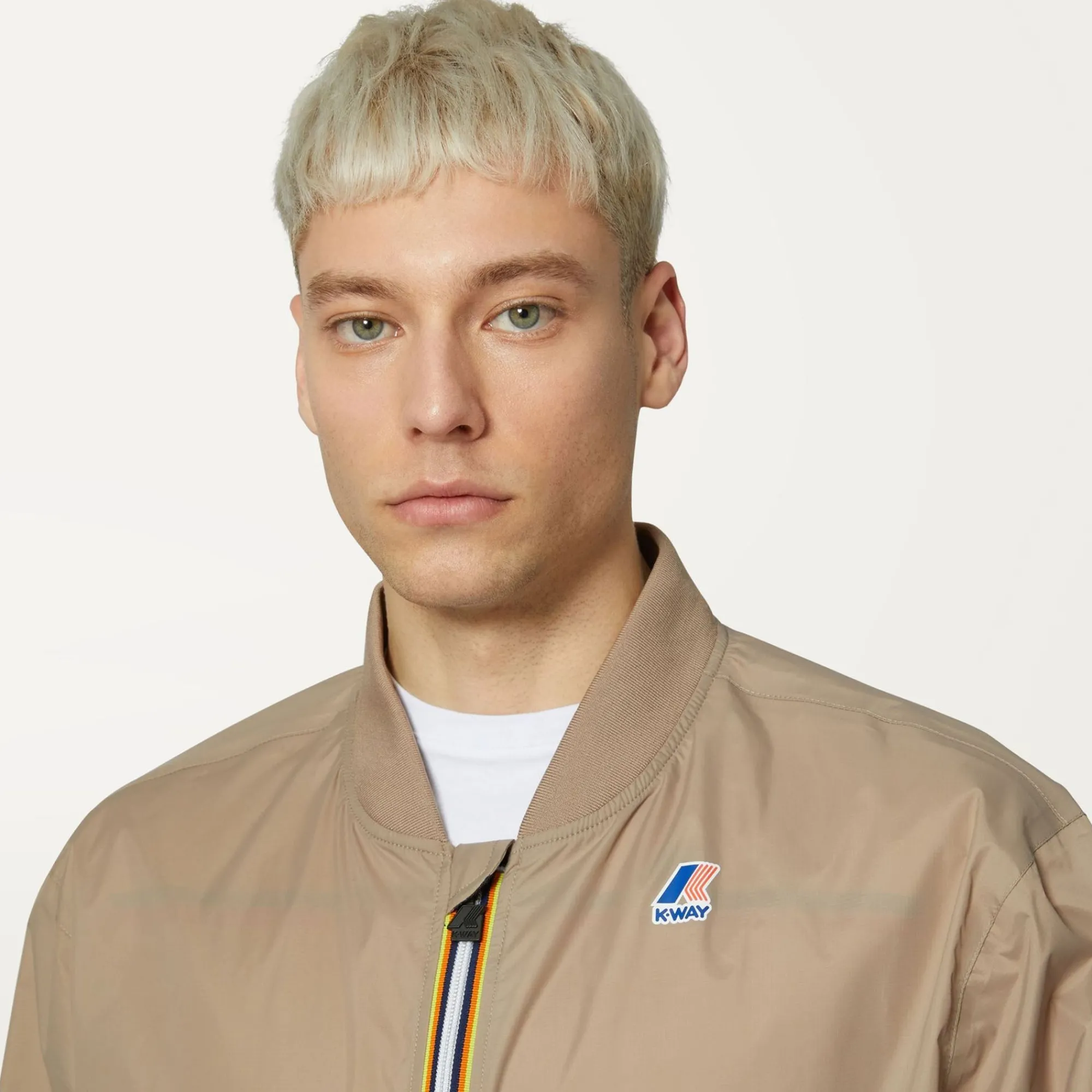 K-WAY Le Vrai 3.0 Amauren - Jackets - Short - Unisex - Beige Taupe Cheap