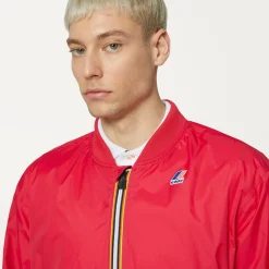 K-WAY Le Vrai 3.0 Amauren - Jackets - Short - Unisex - Red Berry Online