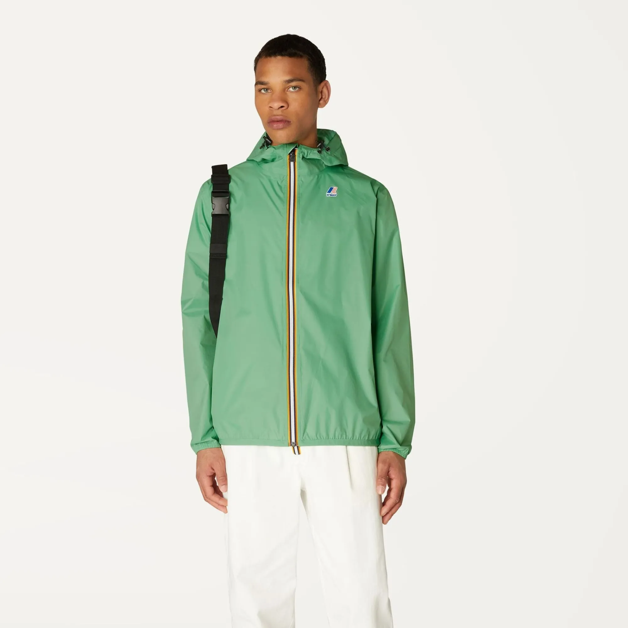 K-WAY Le Vrai 3.0 Claude - Jackets - Mid - Unisex - Green Zephyr Discount