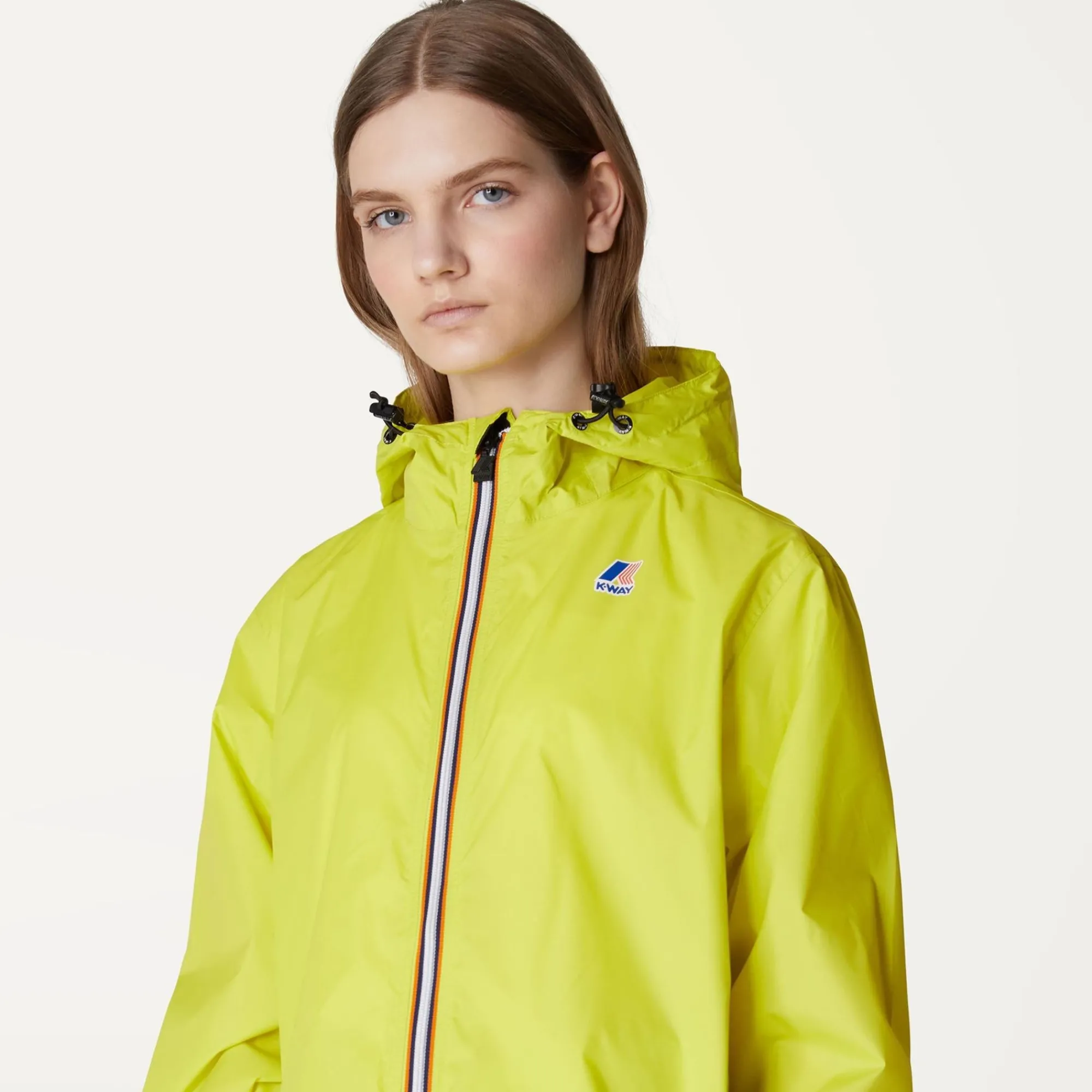 K-WAY Le Vrai 3.0 Claude - Jackets - Mid - Unisex - Green Sulphur Fashion