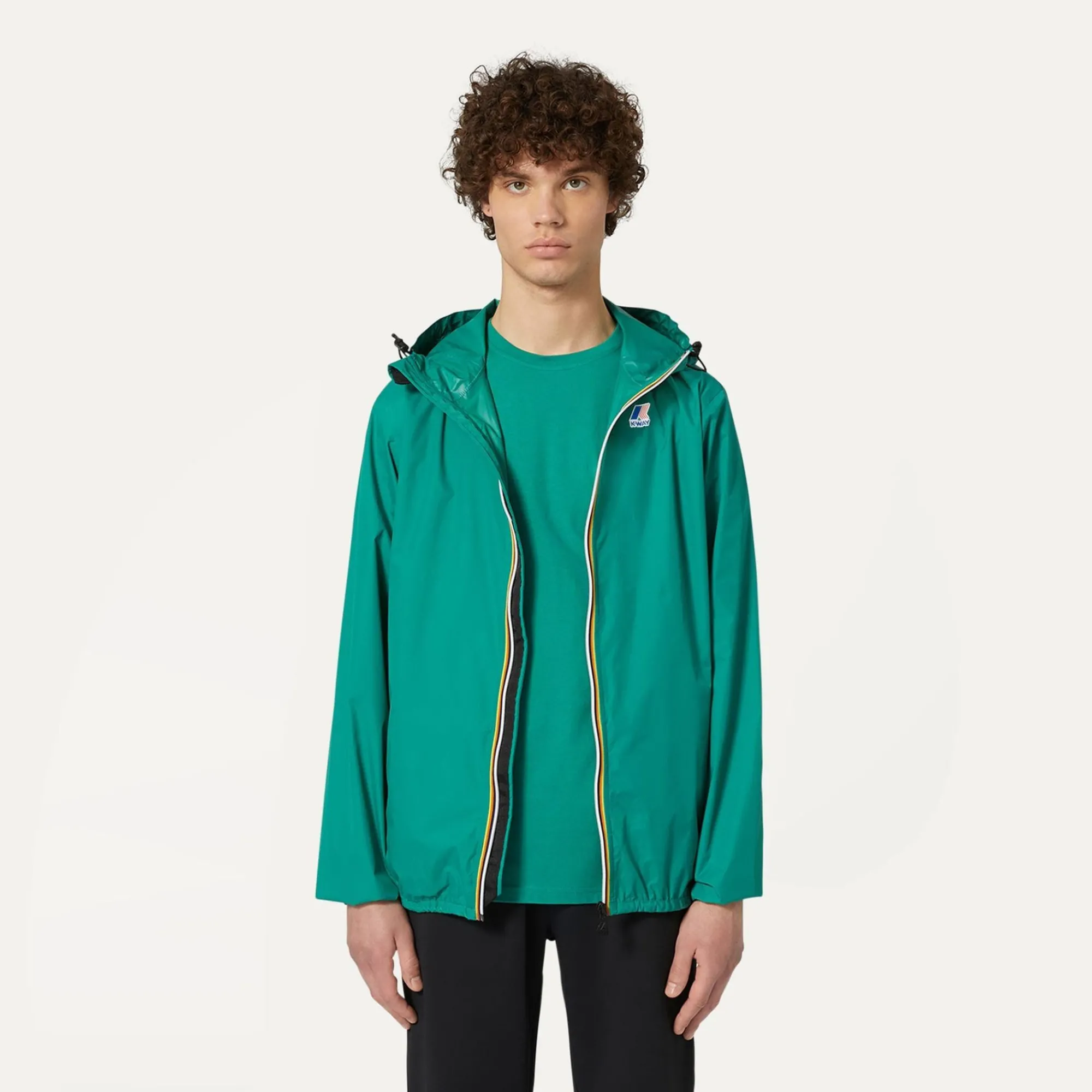 K-WAY Le Vrai 3.0 Claude - Jackets - Mid - Unisex - Green Hot