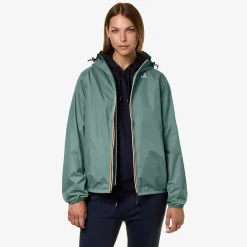 K-WAY Le Vrai 3.0 Claude - Jackets - Mid - Unisex - Green Acquamarina Sale