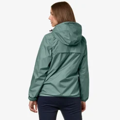 K-WAY Le Vrai 3.0 Claude - Jackets - Mid - Unisex - Green Acquamarina Sale
