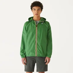 K-WAY Le Vrai 3.0 Claude - Jackets - Mid - Unisex - Green Juniper Outlet