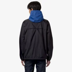 K-WAY Le Vrai 3.0 Claude - Jackets - Mid - Unisex - Black Pure-Blue Royal Marine Clearance
