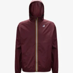 K-WAY Le Vrai 3.0 Claude - Jackets - Mid - Unisex - Red Dk Amaranto New