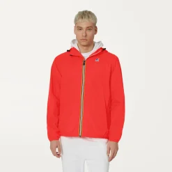 K-WAY Le Vrai 3.0 Claude - Jackets - Mid - Unisex - Red Papavero Hot
