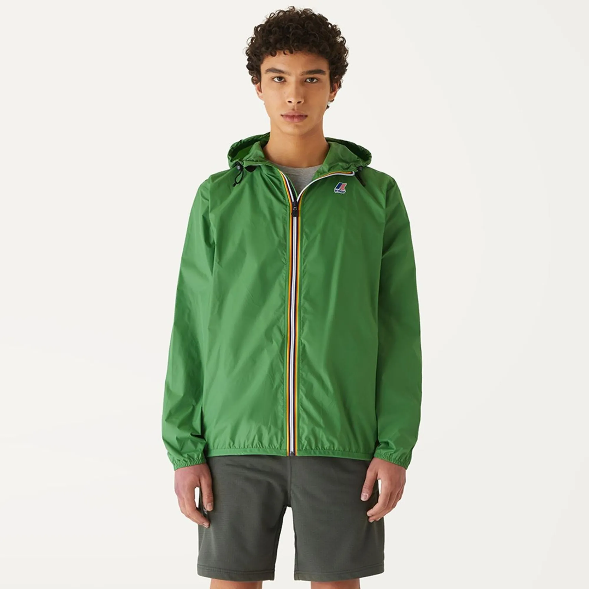 K-WAY Le Vrai 3.0 Claude - Jackets - Mid - Unisex - Green Juniper Shop