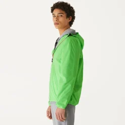 K-WAY Le Vrai 3.0 Claude - Jackets - Mid - Unisex - Green Fluo Discount