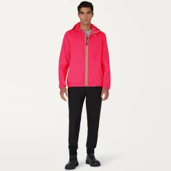 K-WAY Le Vrai 3.0 Claude - Jackets - Mid - Unisex - Pink Intense Clearance