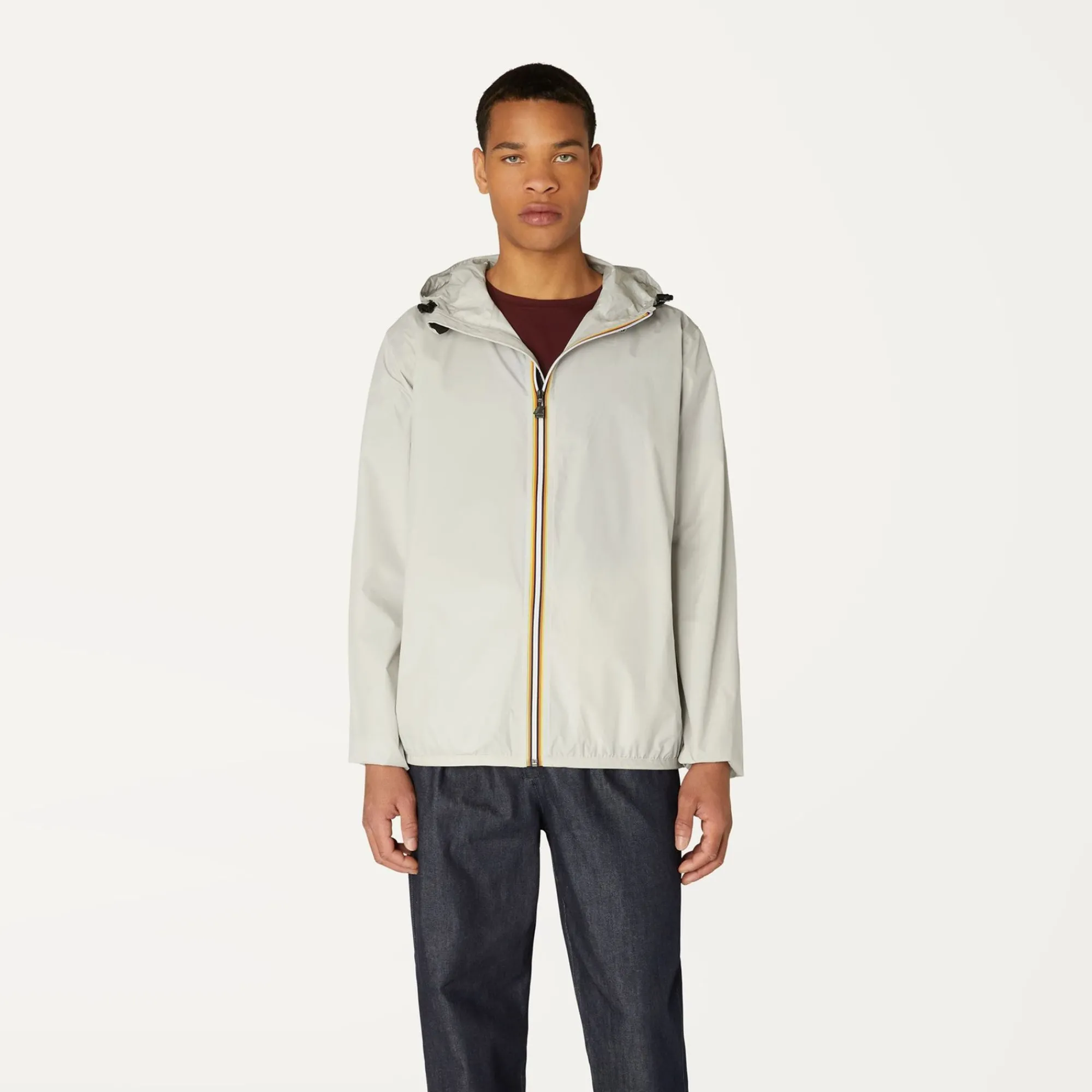 K-WAY Le Vrai 3.0 Claude - Jackets - Mid - Unisex - Grey Md Online