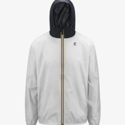 K-WAY Le Vrai 3.0 Claude - Jackets - Mid - Unisex - Grey Lt-Blue Depth Best Sale