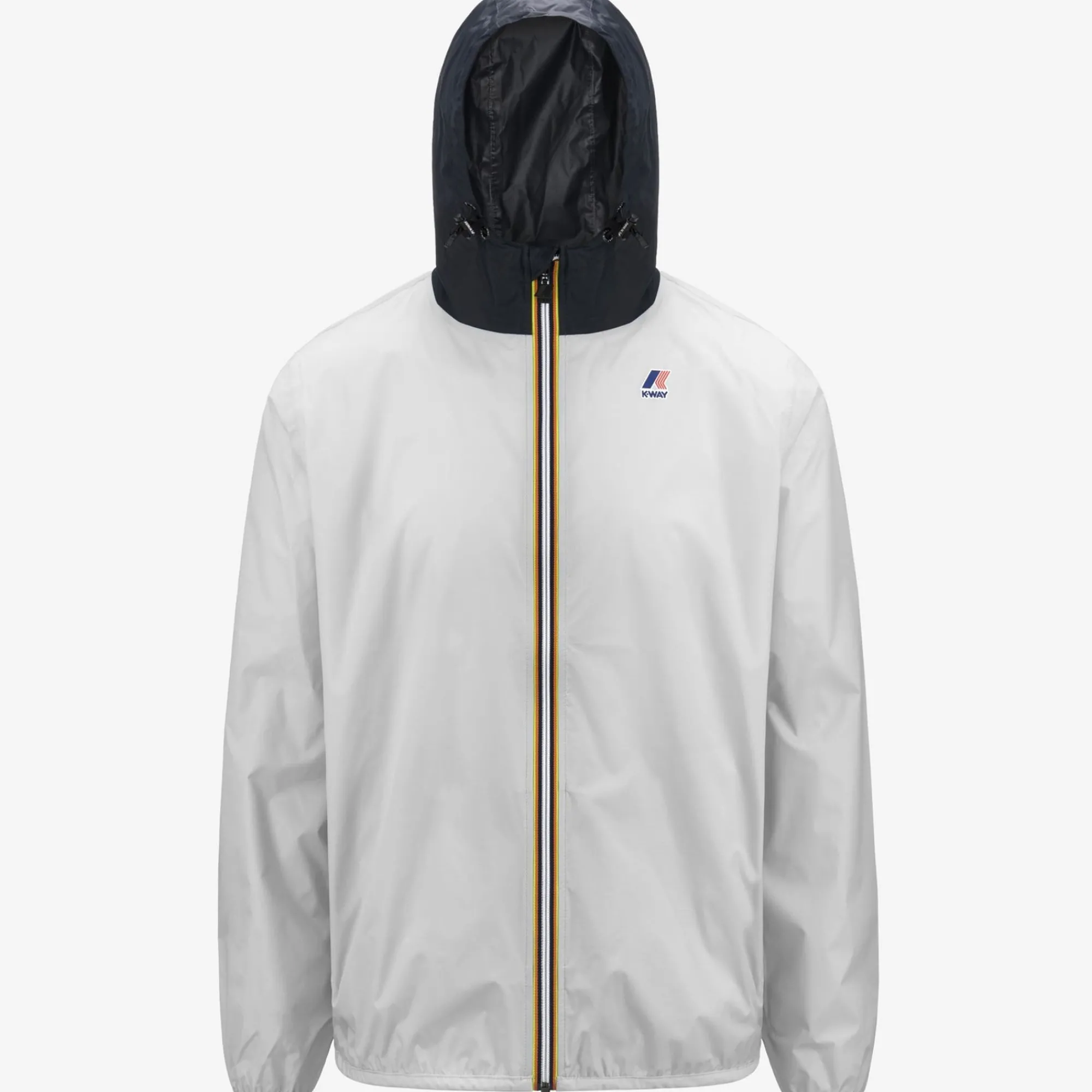 K-WAY Le Vrai 3.0 Claude - Jackets - Mid - Unisex - Grey Lt-Blue Depth Best Sale