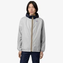 K-WAY Le Vrai 3.0 Claude - Jackets - Mid - Unisex - Grey Lt-Blue Depth Best Sale