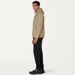 K-WAY Le Vrai 3.0 Claude - Jackets - Mid - Unisex - Beige Grey Clearance