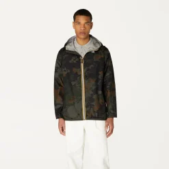 K-WAY Le Vrai 3.0 Claude Graphic - Jackets - Mid - Unisex - Dark Camouflage Cheap