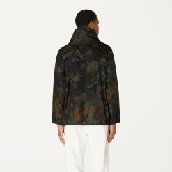 K-WAY Le Vrai 3.0 Claude Graphic - Jackets - Mid - Unisex - Dark Camouflage Cheap