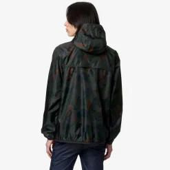 K-WAY Le Vrai 3.0 Claude Graphic - Jackets - Mid - Unisex - Camo Green Blk Best Sale